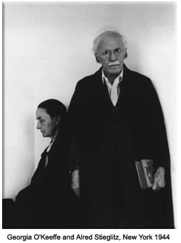 O'Keeffe with Stieglitz
